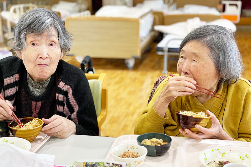 昼食は安全にそして楽しく！